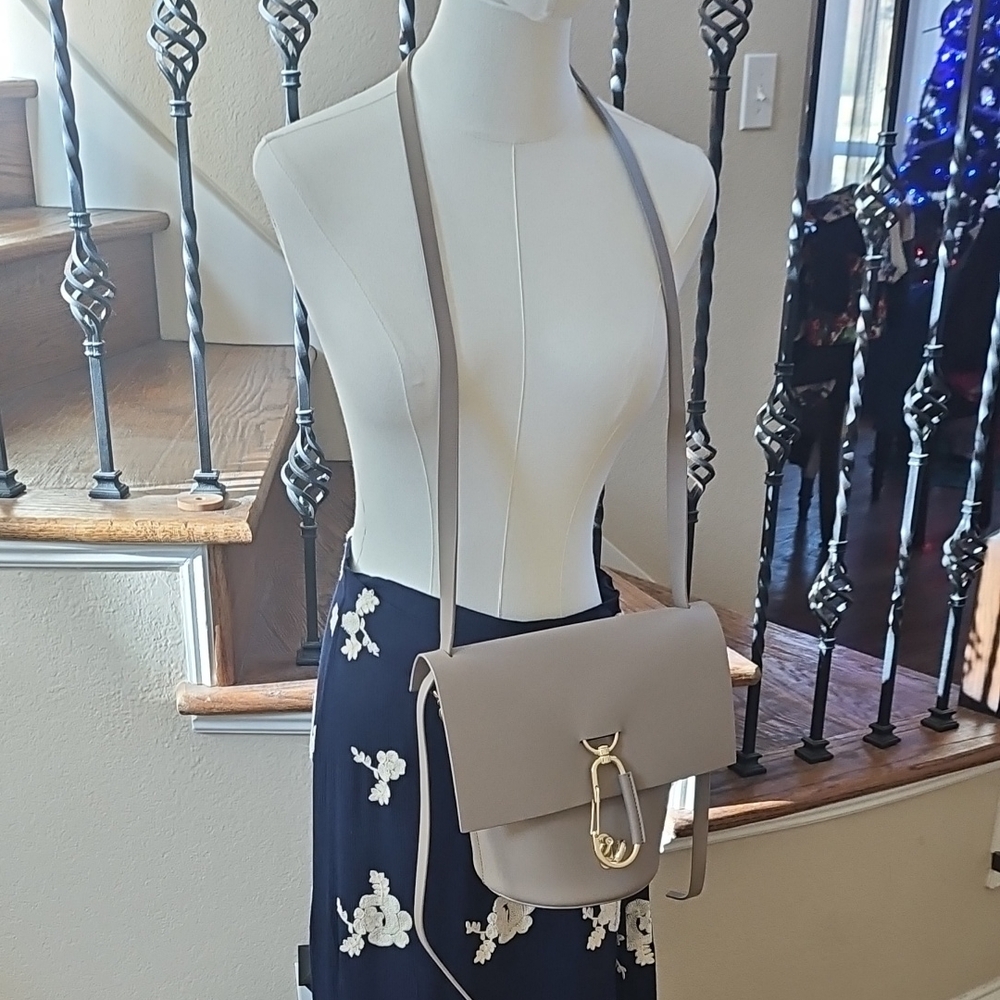 ZAC Zac Posen Taupe Crossbody Bag - Picture 13 of 15